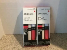 Cover Girl Outlast All Day Intense Lip Color Lipstick & Gloss Custom Coral 800