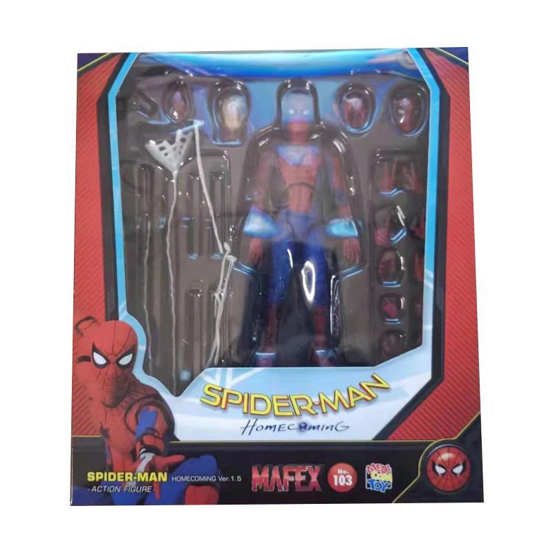 Mafex 103 Spider-Man Action Figure Deluxe Edition