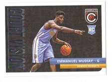2015-16 Panini Complete Court Vision SP Insert #2 Emmanuel Mudiay Nuggets