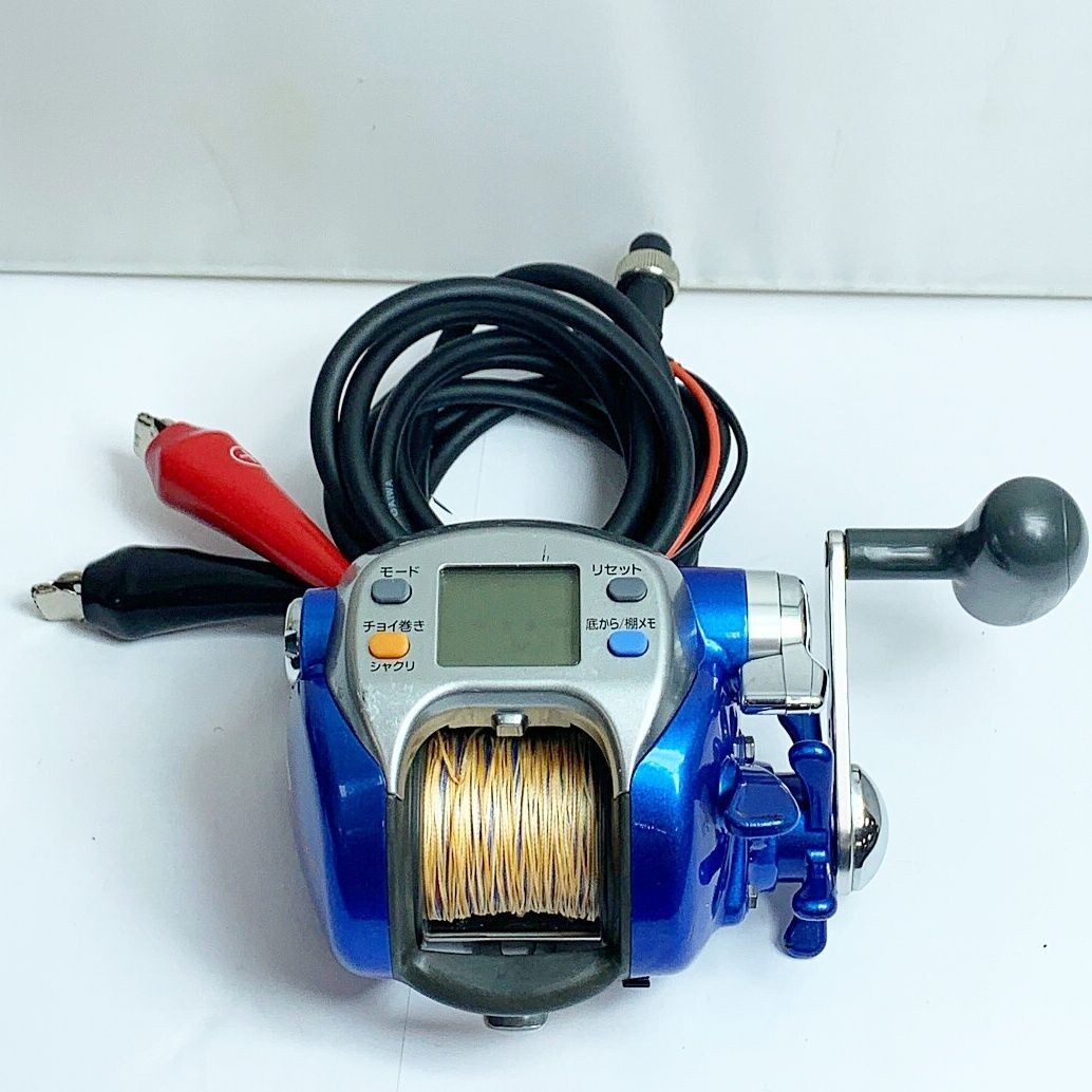 DAIWA - 美品serborg500e Daiwa SEABORG 500Fe Electric Reel Made in JAPAN w/ cable