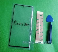 For Google Pixel 7 Pro 6.7" NEW Black Outer Screen Glass Panel Repair Parts