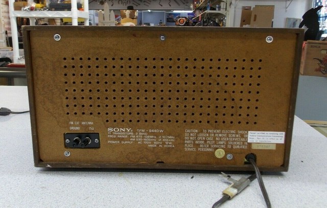 Vintage Sony TFM 9440w Am/fm Table Top Radio J470 for sale online | eBay