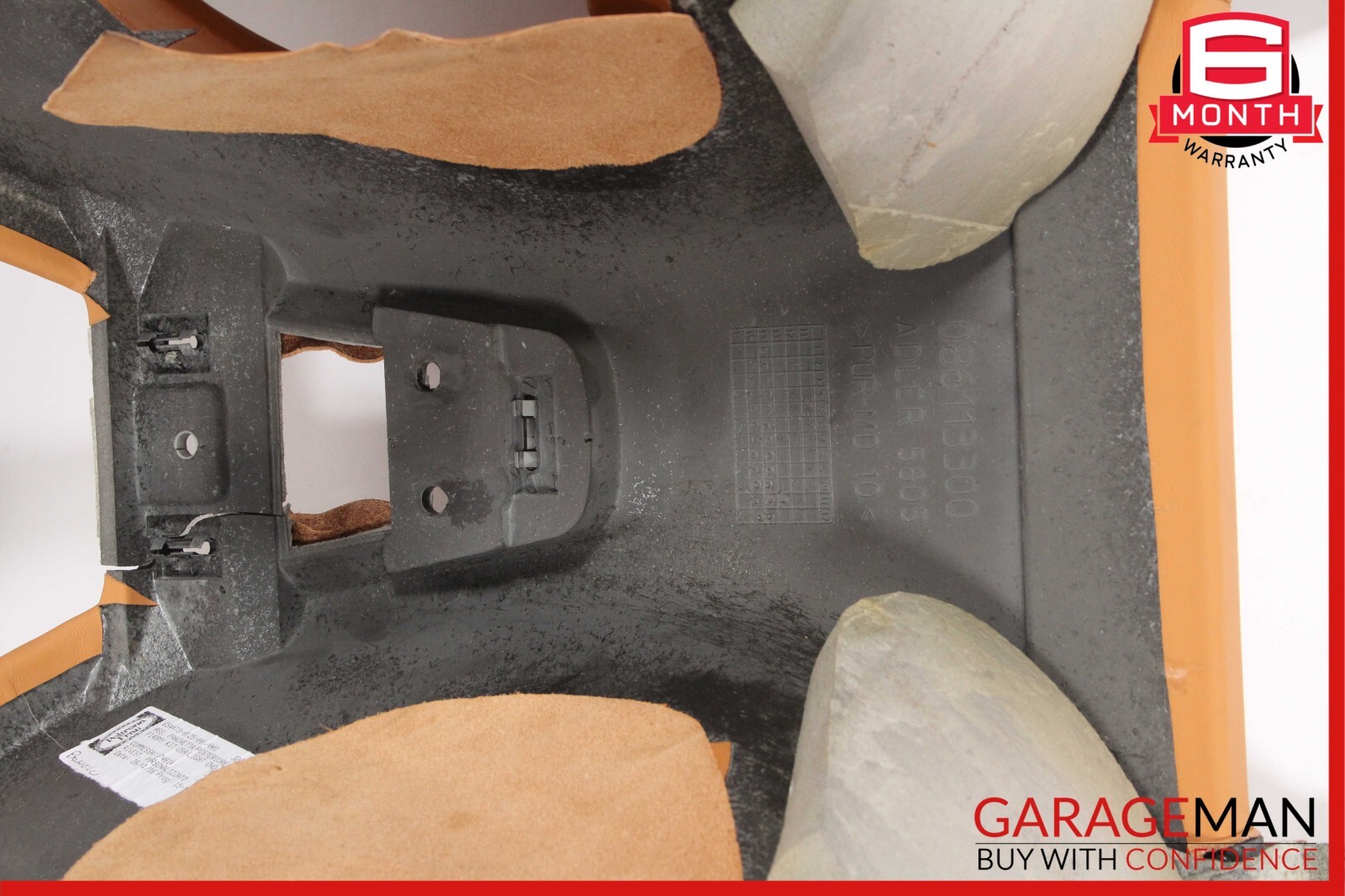 15-18 Ferrari California Rear Seat Bottom Section Cushion Cover Assembly Brown