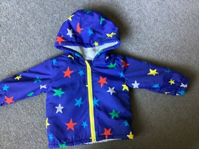 Baby Fleece gefütterte wasserabweisende Jacke. Alter 6-12 Monate. Mountain Warehouse