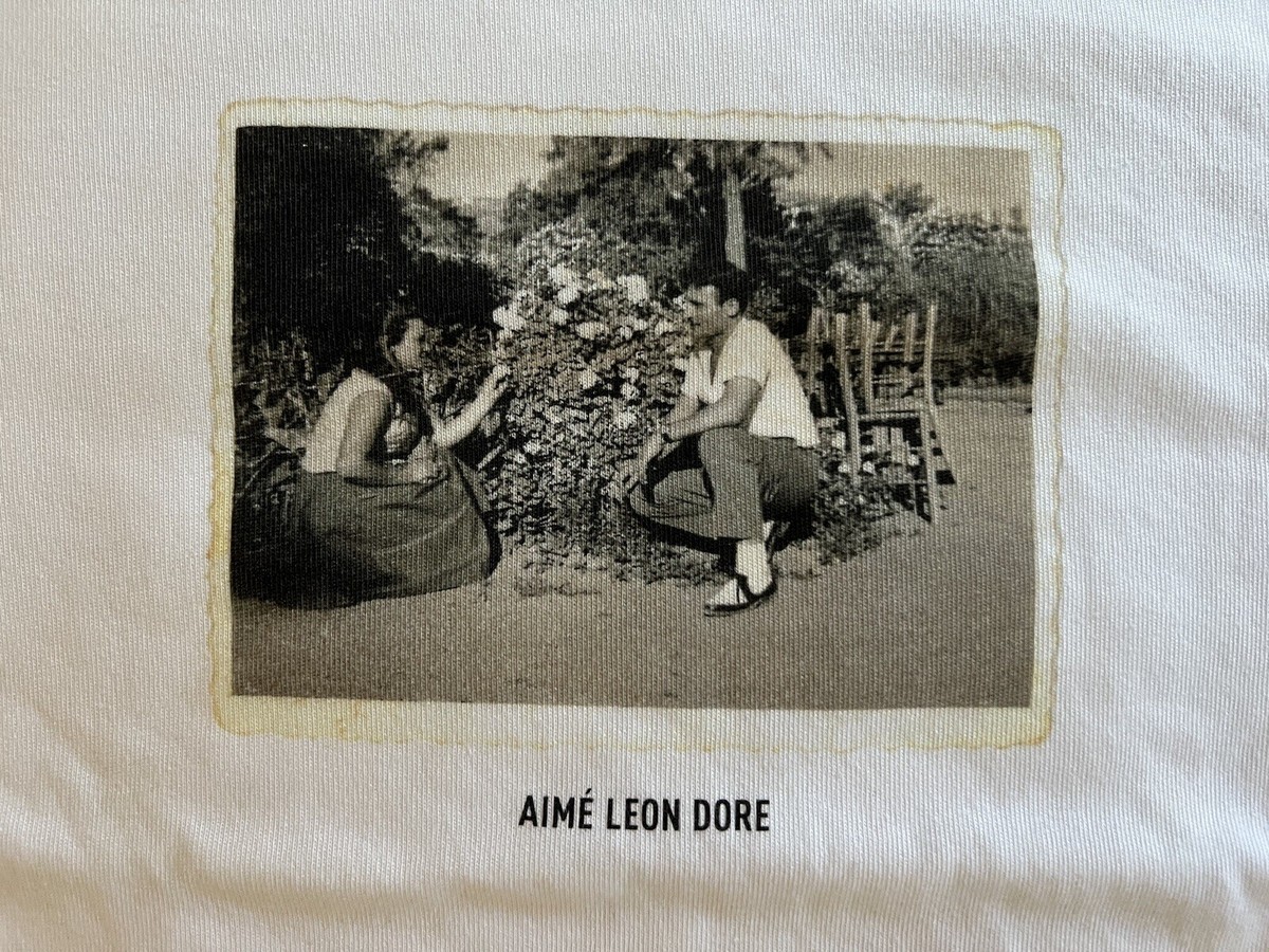 Aime Leon Dore ALD / Spring Photo White Short-Sleeve Logo Tee T