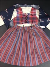 American Girl Kirsten~Dirndl outfit~Kerchief~Skirt~Blouse~Pleasant Company 94