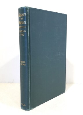 Mechanics Of Materials, Laurson & Cox, 1949, Second Edition, Hardcover, Wiley