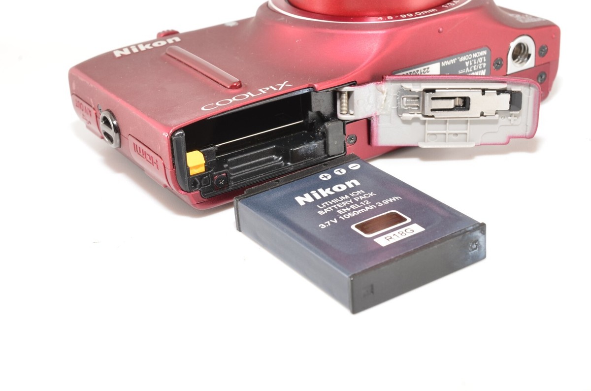 Nikon COOLPIX S9500 18.1MP Compact Digital Camera RED from Nikon COOLPIX S9500 18.1MP Compact Digital Camera RED from