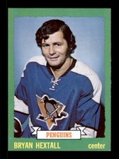 1973-74 Topps #43 Bryan Hextall - Crease Free