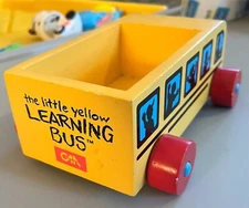 Great American Audio Corp Vintage Wood School Bus Cassette Holder K101