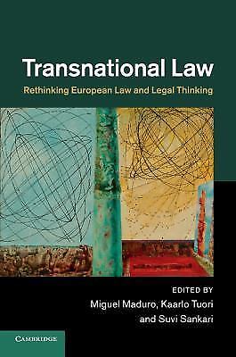 Transnational Law Rethinking European Law and Legal Thinking Maduro Tuori
