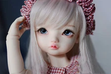 1/6 BJD SD Doll Face Make up + Eyes Resin Figure Toys Gift  for Children