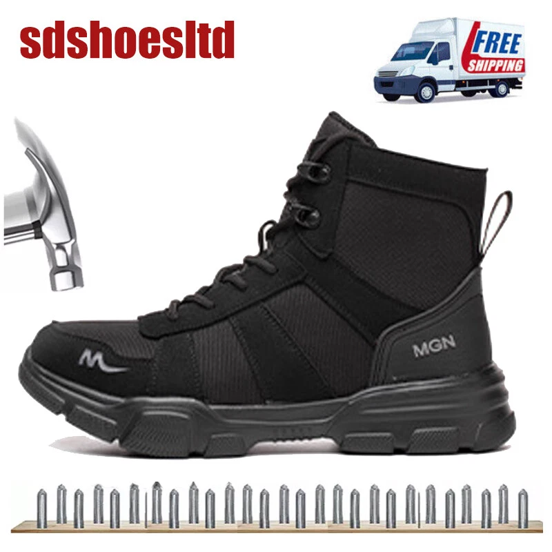 Mens Work Boots Indestructible Safety Shoes Steel Toe Waterproof Hiking Boots US
Opens in a new wind