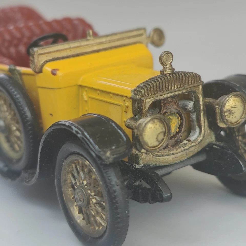 Matchbox Models Of Yesteryear Y-13 1911 Daimler Lesney Vintage Box IMPERFECT - Image 4 of 4