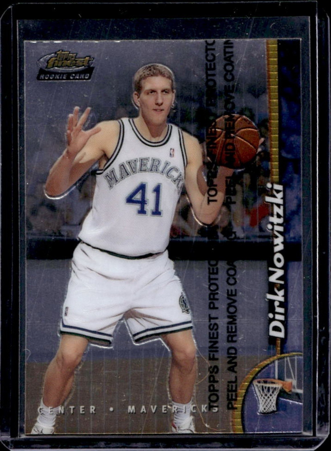 1998-99 Topps Finest Dirk Nowitzki Rookie RC #234 Mavericks