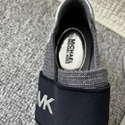 Michael Kors Felix Trainer Black Silver Glitter Chain Mesh/mini MK 9 Sneakers — photo 5