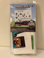 MINECRAFT Wall Decals NEW 25 Wall Decals