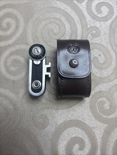 Prazisa Shoe Mount Rangefinder Made in Germany 1950s with Leather Case