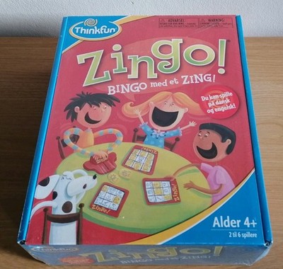 Zingo! Bingo med et Zing / Bingo mit einem Zing Thinkfun 4+ / Neu & Versiegelt 