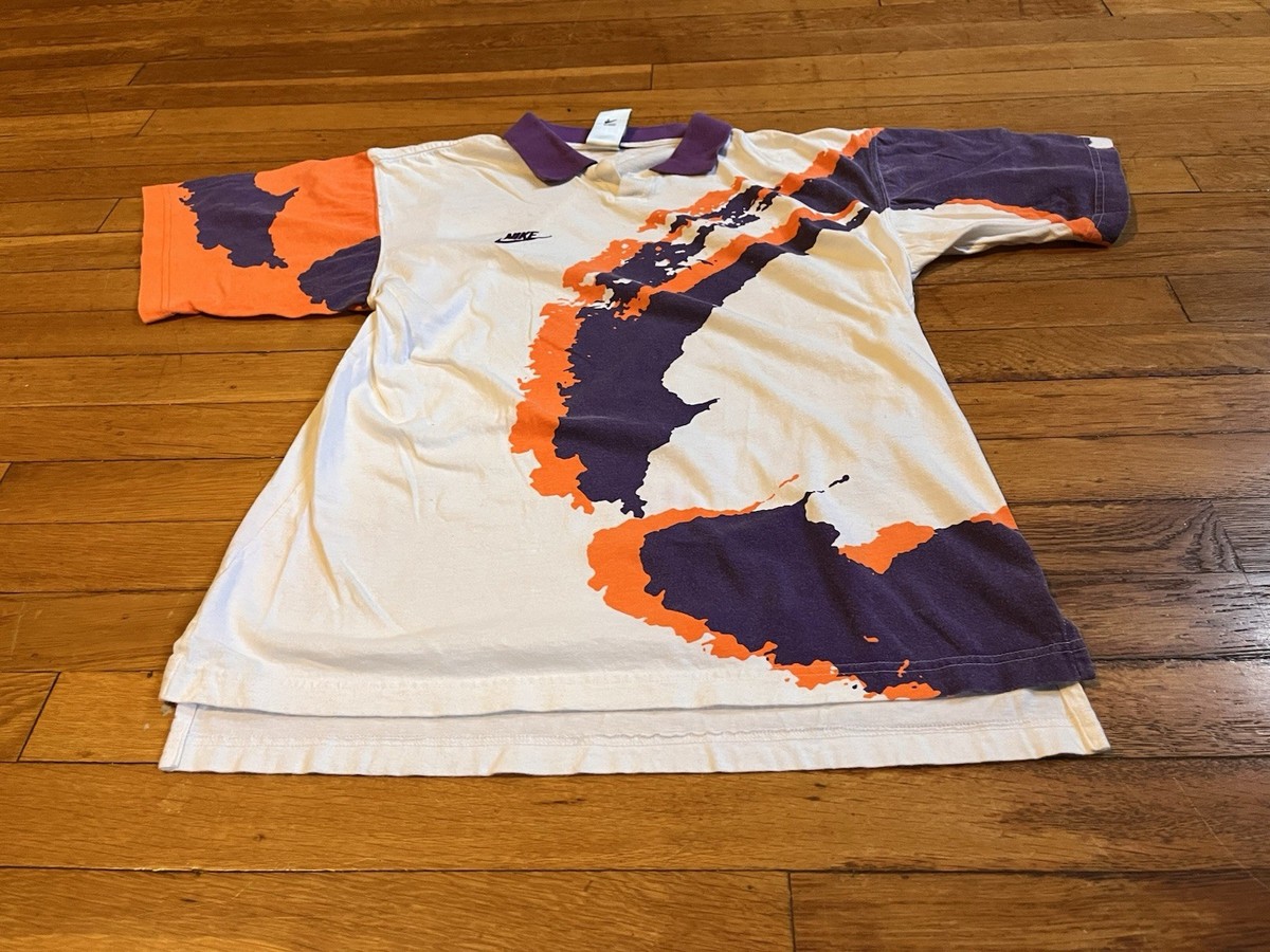 VINTAGE Nike Challenge Court Andre Agassi Tennis Shirt Men's