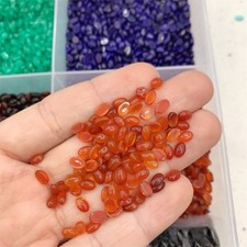 50pcs 4x6mm Natural Red Agate Stone Oval CAB CABOCHON DIY Jewelry Making