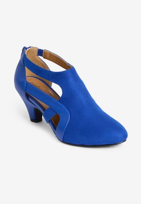 Comfortview Women's The Sage Suede-Like Shootie Pump (Wide Widths Available)