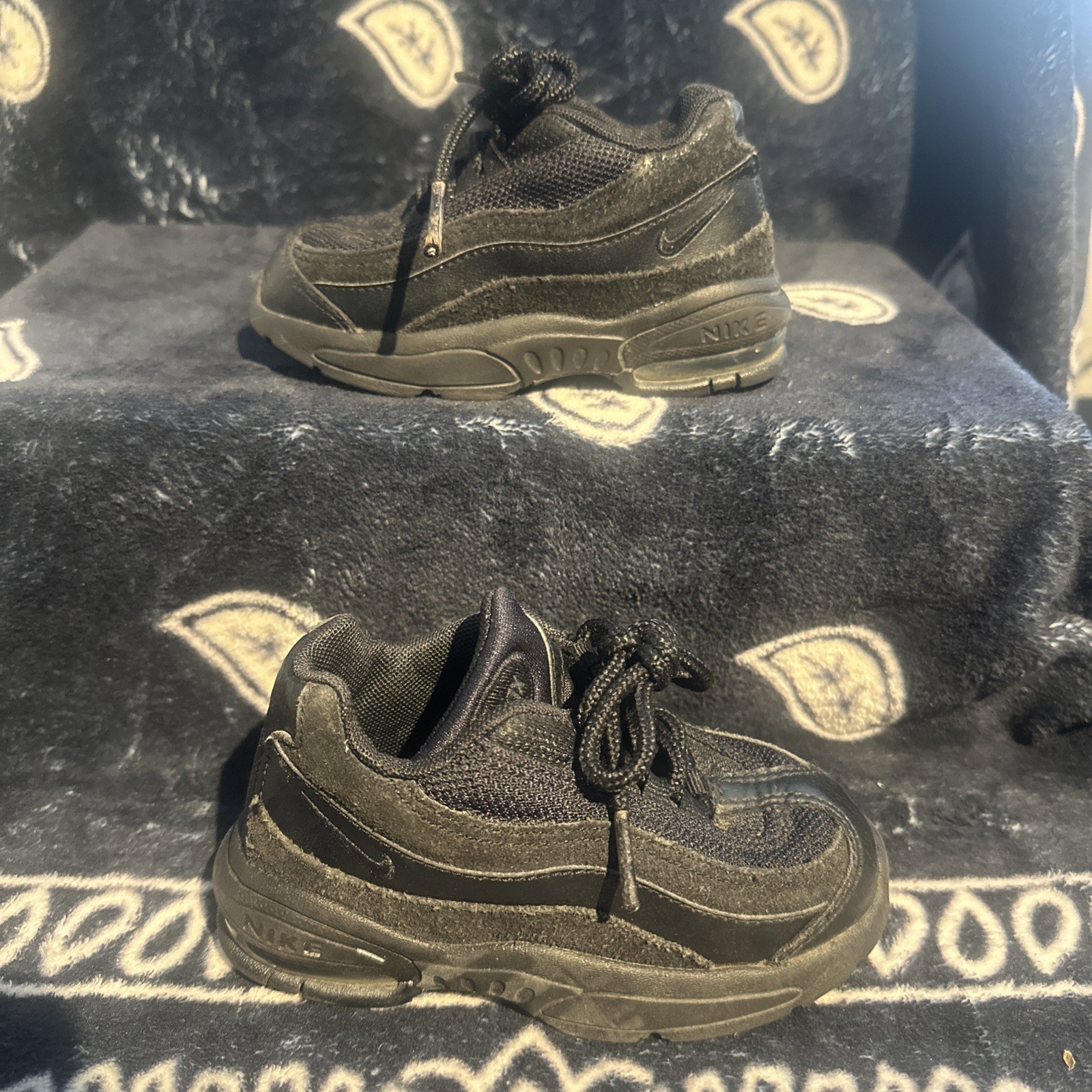 Nike Air Max 95 TD Triple Black Toddler 7C