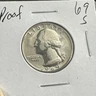 1969 S PROOF WASHINGTON QUARTER FREE SHIPPING!
