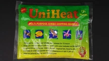 Uniheat 72-Hour Shipping Warmer Heat Packs sold with items purchased only
