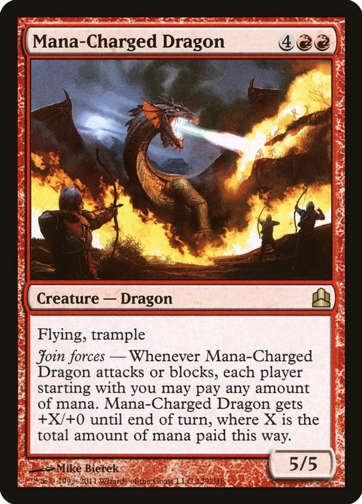 Mana-Charged Dragon - LP MTG Commander