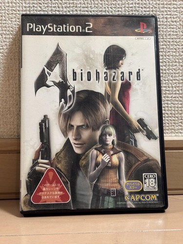 Biohazard 4 PS2 Japan Version Capcom Resident Evil Horror Action Game - Picture 1 of 3