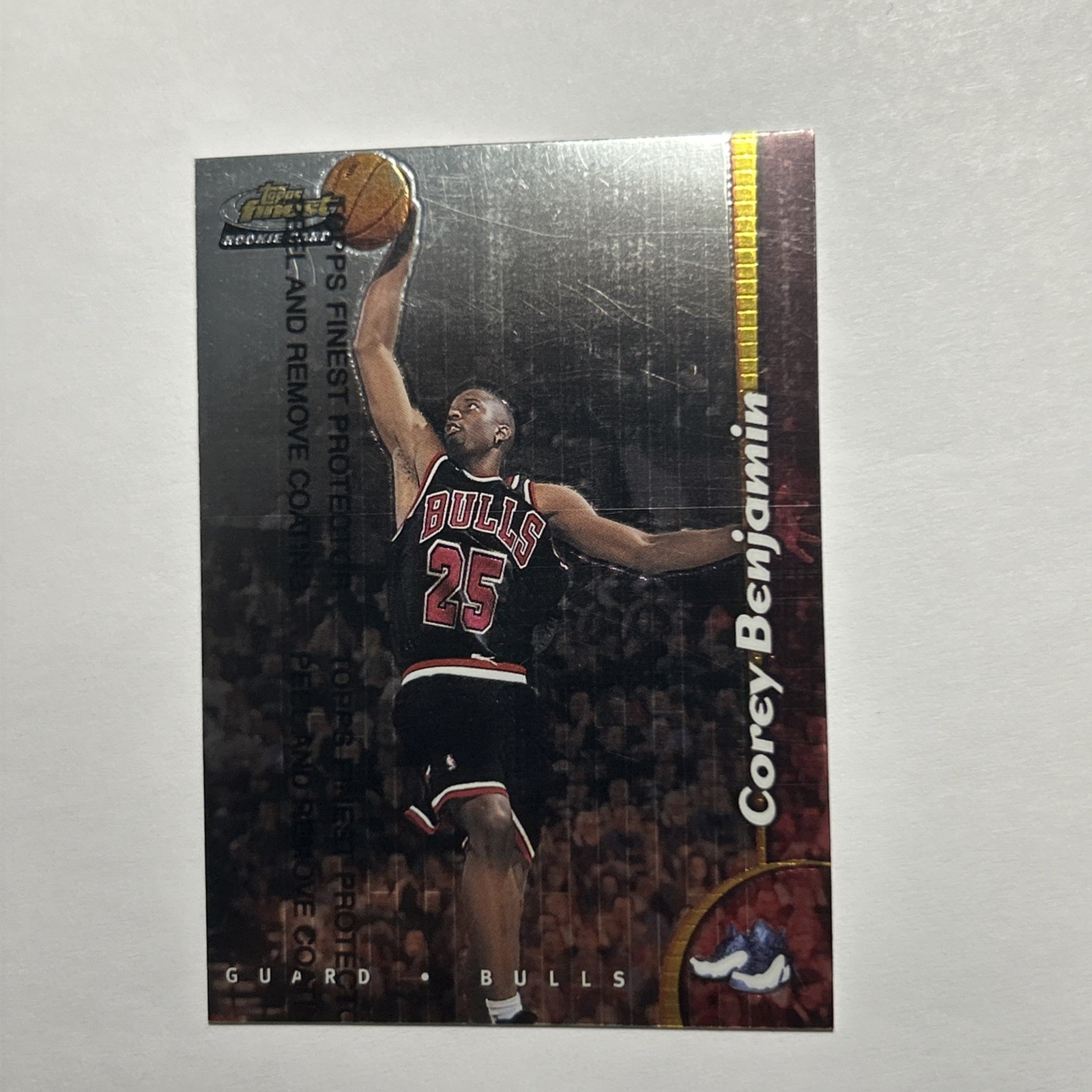 1998-99 Topps Finest - Corey Benjamin #249 (RC)
