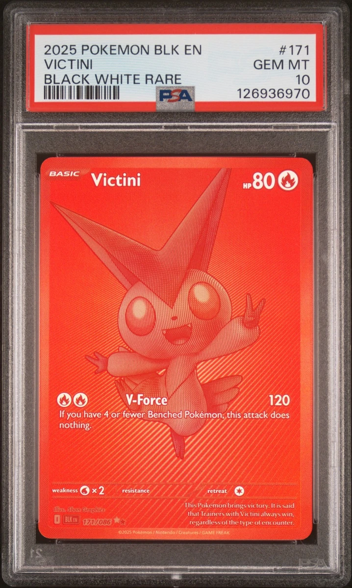 Pokémon TCG Black & White Collectible Grade 10 Individual Card