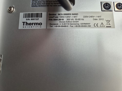 THERMO SCIENTIFIC HPLC DIONEX Ultimate 3000 - Imagen 14 de 20