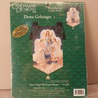 Embellished Cross Stitch Kit; "Three Angel Musicians" by Candamar, Size 11"x17"
