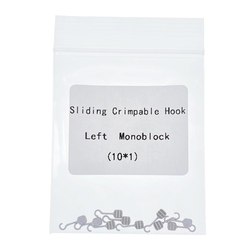 10pcs Orthodontic Crimpable Hook Sliding/Spiral Dental button traction hook Stop - Picture 20 of 38