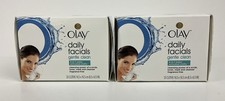 2 Pack OLAY Daily Facials Clean 4-in-1 Water Activated 33 Dry Cloths