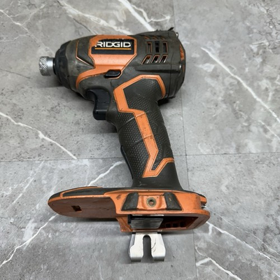 #ad Ridgid R86034 18V Cordless Impact Driver 1 4” Hex – Tested amp; Working – Tool Only $42.98