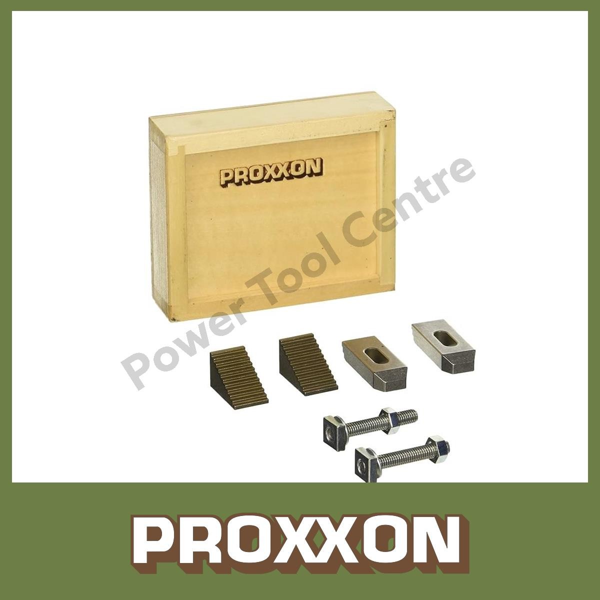 Proxxon 24256 Step Clamp Set Steel for Workpiece Thickness Max. 20 mm