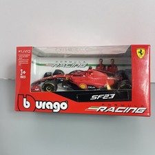 Burago Formula 1 Racing Ferrari SF-23 Carlos Sainz 1/43 Scale Diecast Race Car
