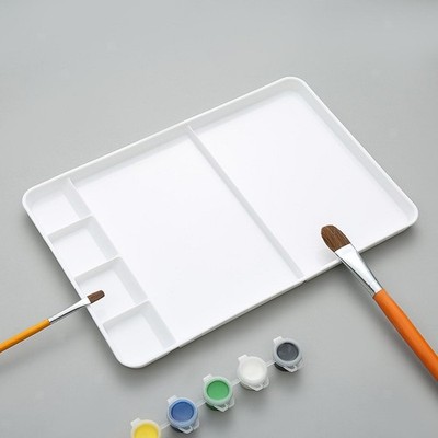 Aquarellpalette Gouache Mixing Tablett Paint Box Malbuch für Das Gesamte Level