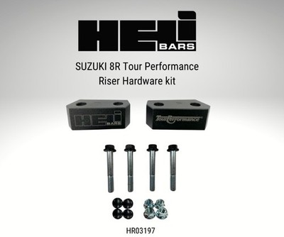 Helibars Tour Performance Handlebar Riser 2024- Suzuki GSX-8R - HR03197