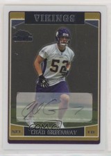 2006 Topps Chrome Rookie Auto Chad Greenway #232 Auto 2t7