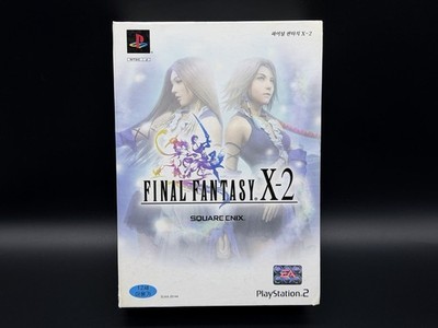 SUPER RARE Korean Final Fantasy X-2 PS2 Korean Collector's Edition KOMPLETT