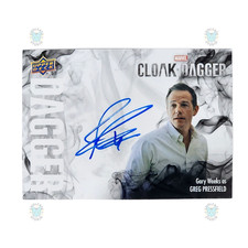 2021 Upper Deck Marvel Cloak & Dagger – Gary Weeks AUTO TV Signed Card
