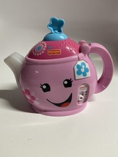 Fisher-Price Laugh  Learn MUSICAL TEA POT Pretend play Tested Works