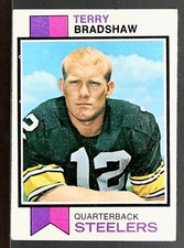 1973 Topps Football - Terry Bradshaw #15 - Steelers   FB385