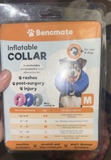 Inflatable Dog Cone Collar Soft Neck Donut Collar for Post-Surgery