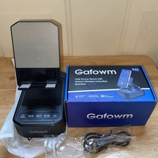 Cell Phone Stand with Instant Wireless Induction Bluetooth Speaker F31 NIB