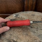 Vtg Twisted Wire Red Handle Potato Masher Primitive Farmhouse Kitchen Utensil — photo 7